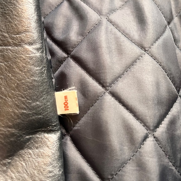 Vintage Belstaff Black Leather Jacket Cowhide - Picture 6 of 10